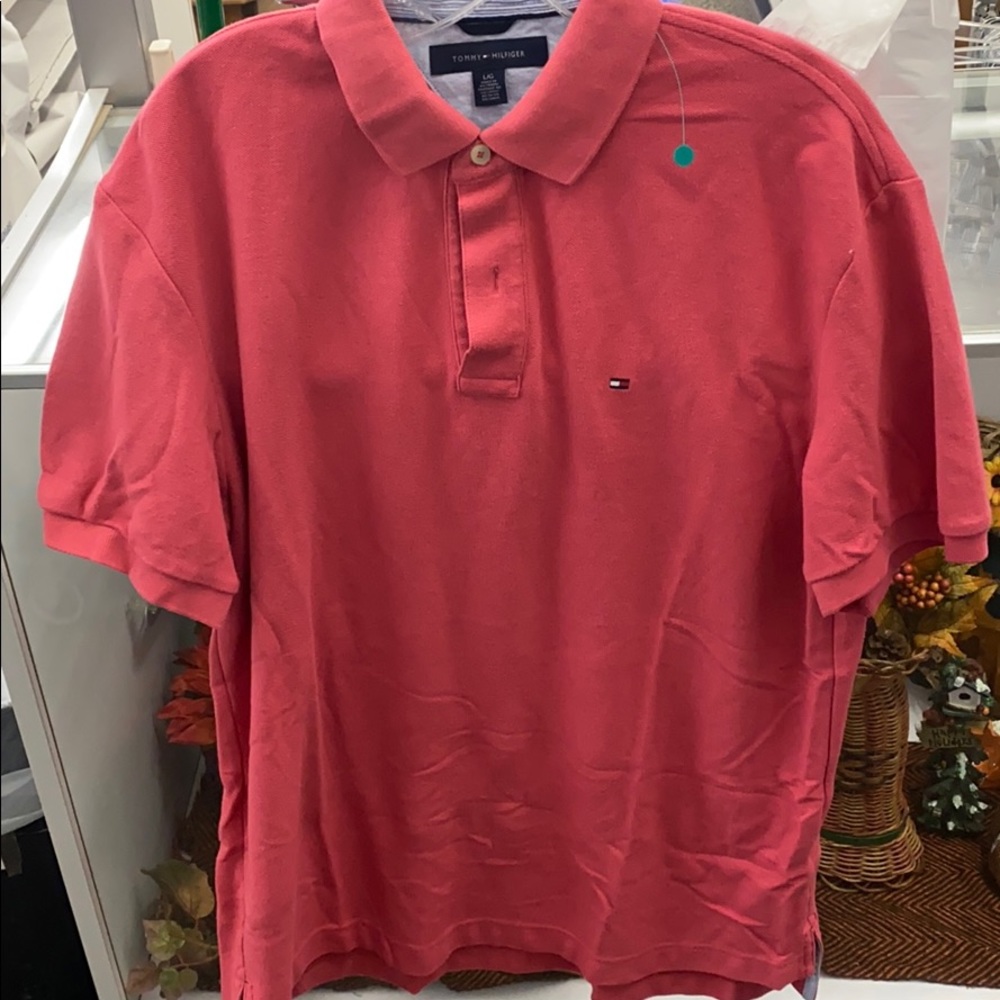 Classic pink polo